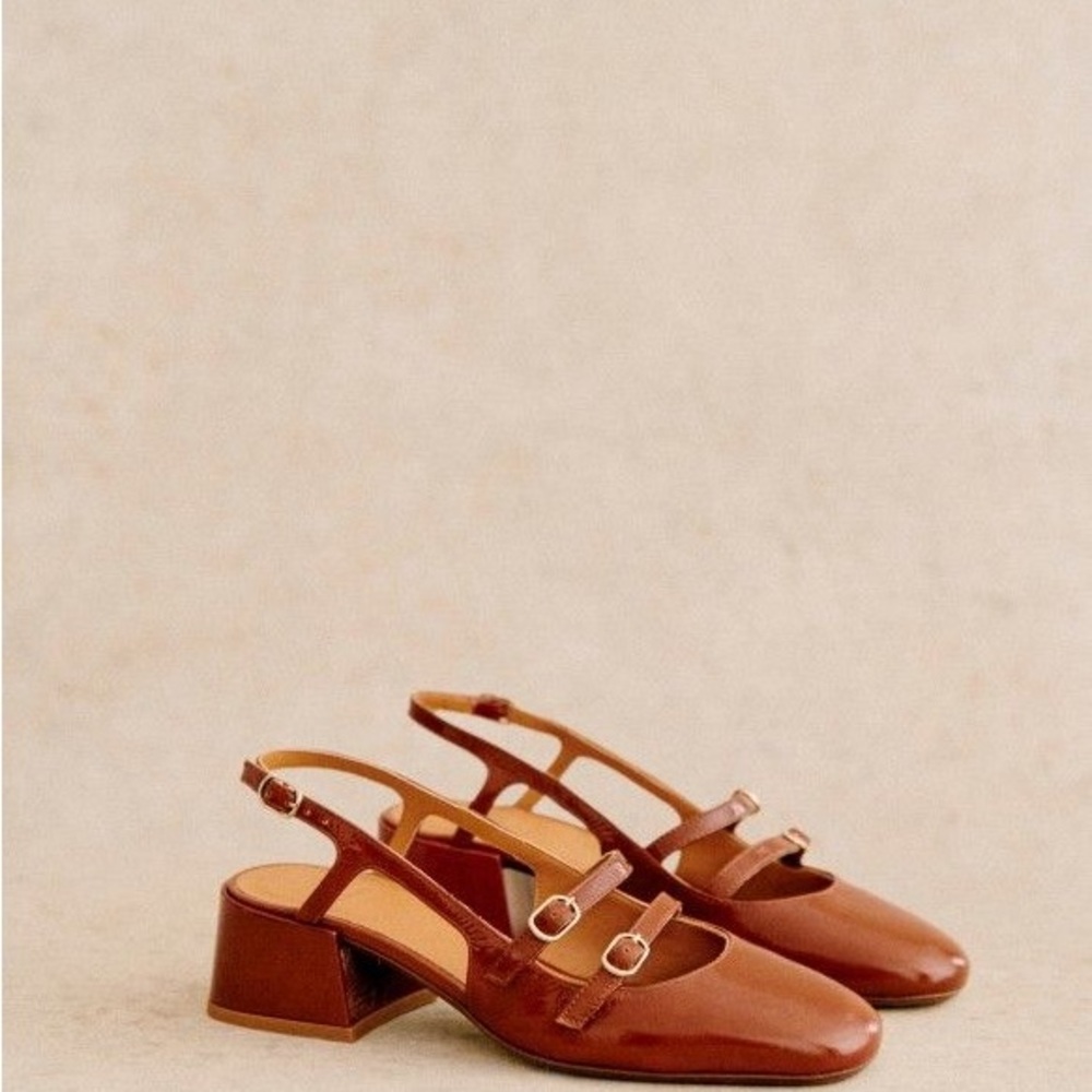 Sezane Paula Babies Polished Camel